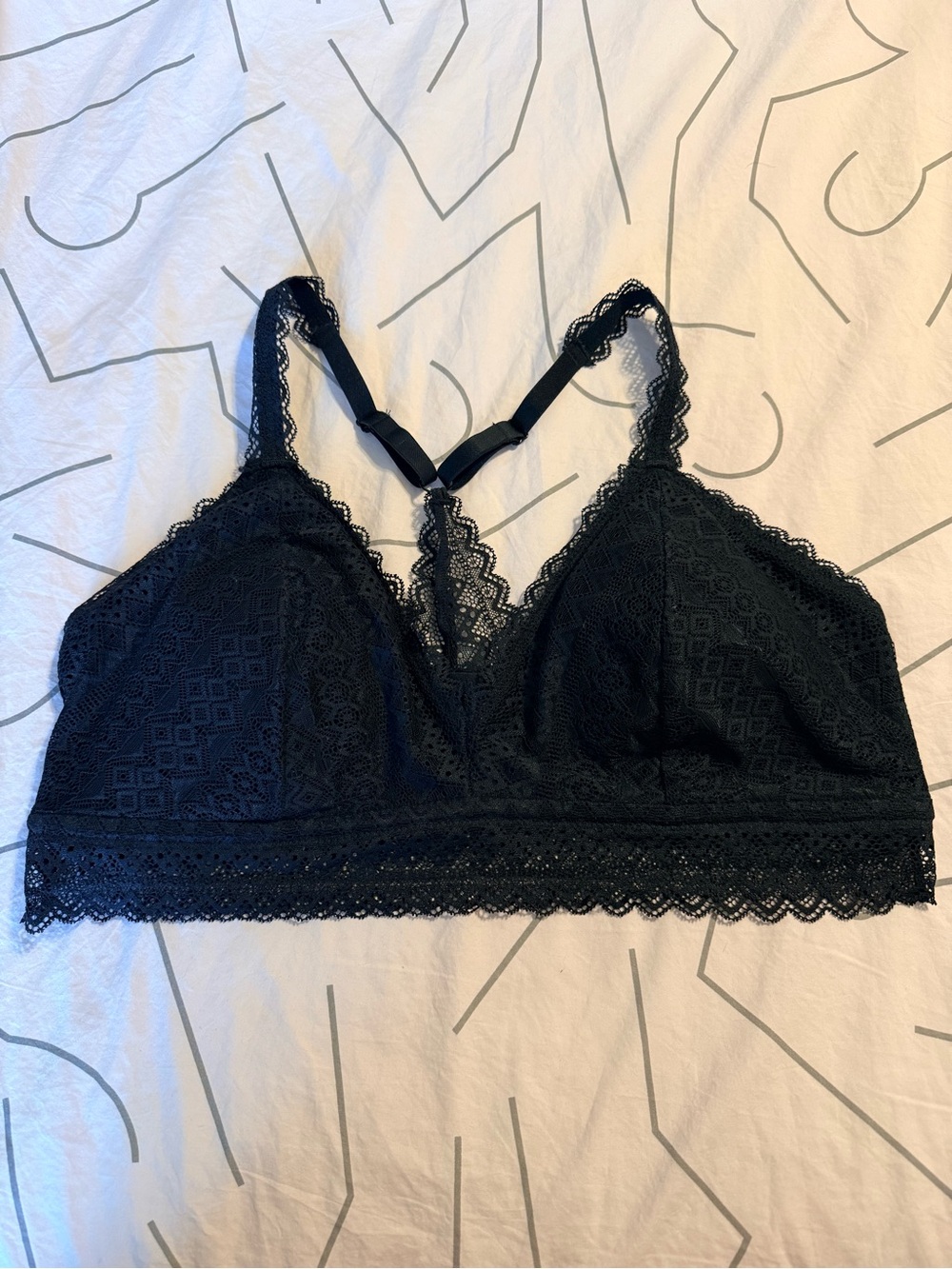 Auden Racerback Lace Bralette (Lined)